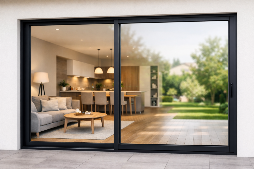 Baie vitrée – Menuiseries Bichot